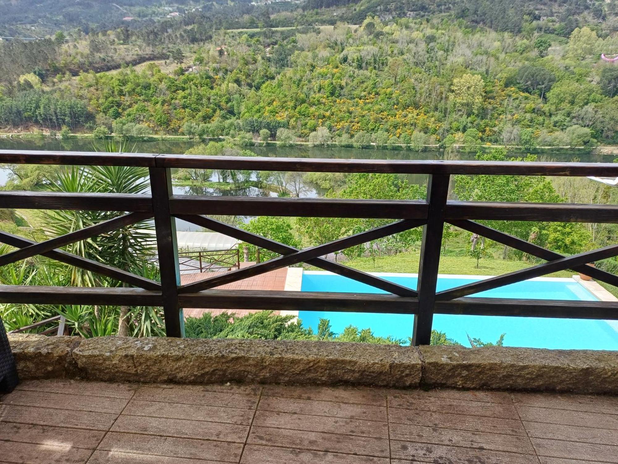 Villa "Bouca Drigues" Casa Antiga De Pedra Com Piscina E Vista Rio à Amarante Extérieur photo